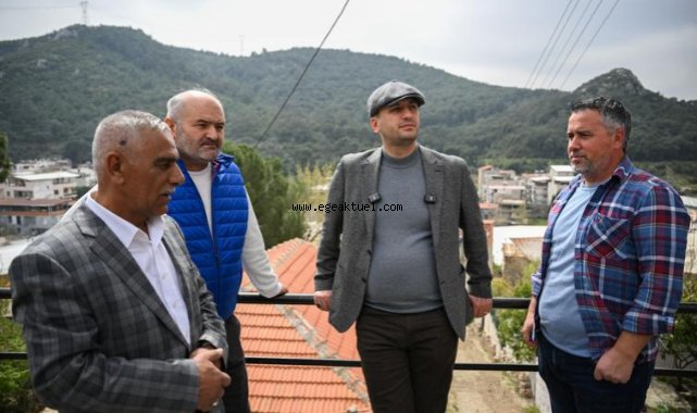 Başkan Ömer Eşki çalışmaları yerinde inceledi
