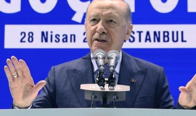 Erdoğan, Türkiye'deki göçmen sayısını açıkladı