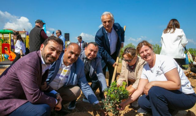 Güzelbahçe’de Sakız Ağaçları Büyüyecek