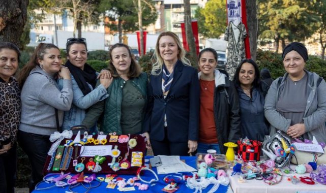 Konak’tan üreten kadınlara destek