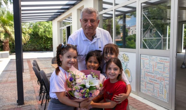 Çocuklardan Başkan Günay’a Mektup Dolu Sevgi