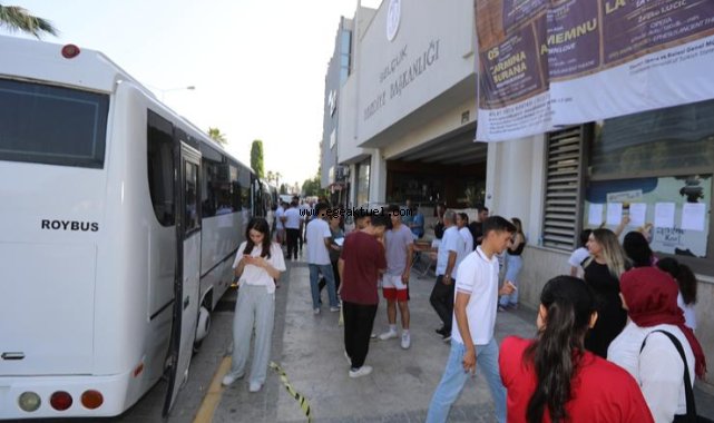 Efes Selçuk Belediyesi'nden Sınav Günü Ulaşım Desteği