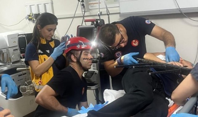 İzmir İtfaiyesi’nden hayat kurtaran operasyon