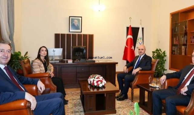 TBMM Başkanı Kurtulmuş'tan DEM Parti'ye ziyaret