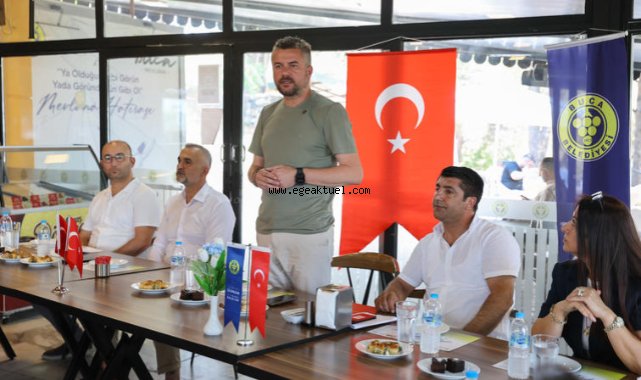 Başkan Görkem Duman muhtarlarla buluştu