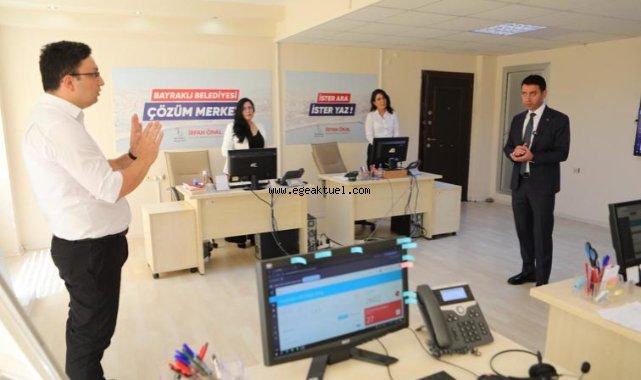 Bayraklı’da 15 ayda 26 bin 456 talep çözüme kavuştu
