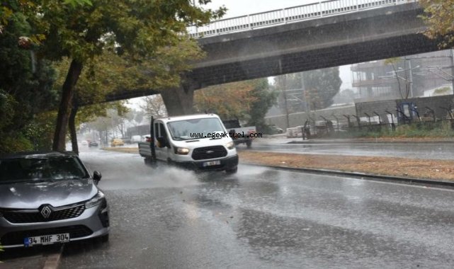 İzmir için 'sağanak' uyarısı