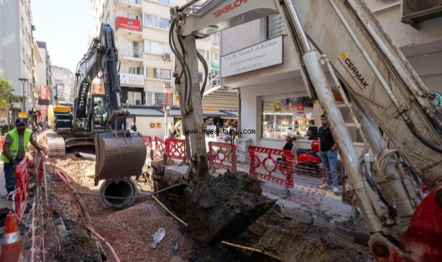 İZSU’dan Alsancak’a 250 milyon liralık altyapı yatırımı