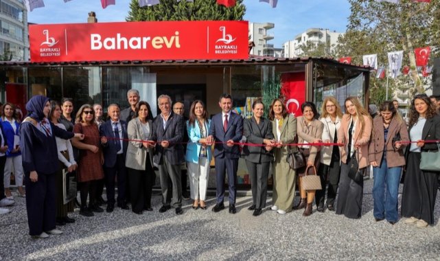 Bayraklı'da “Bahar Evi” kapılarını açtı