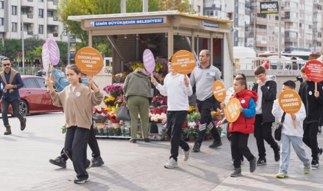 İzmir’de çocukların sesi var
