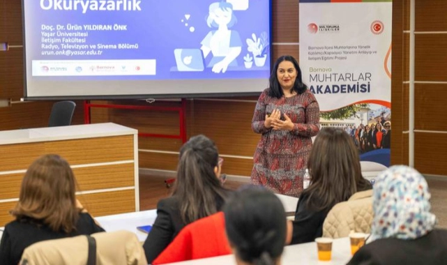Bornova Muhtarlar Akademisi tamamlandı
