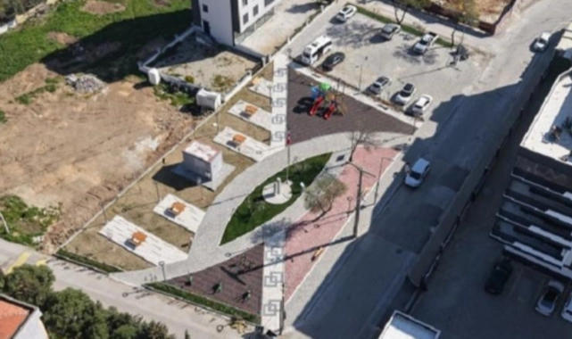 Menderes’te Anlamlı Park Açılışı