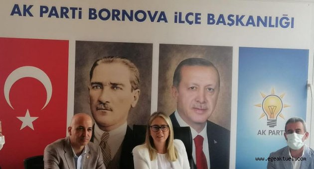 AK Parti İzmir Milletvekili Çankırı, Bornova teşkilatı ile buluştu