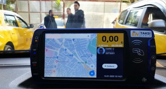 Akıllı taksi uygulamasında İzmir örnek oldu