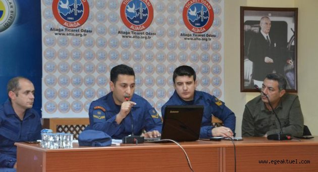 Aliağalı balıkçılara bilgilendirme toplantısı