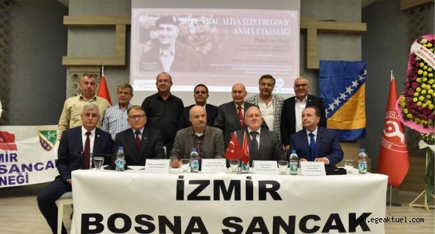 Aliya İzzetbegoviç Bornova’da anıldı