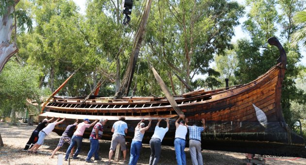 Antik Kanal için kollar sıvandı