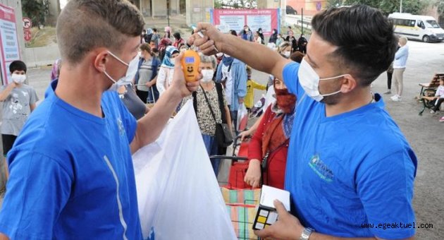 Balçova'da çevre temiz kalıyor vatandaş para kazanıyor