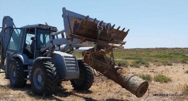Balıkçıların ağlarına 2. Dünya Savaşı'ndan kalma mayın takıldı