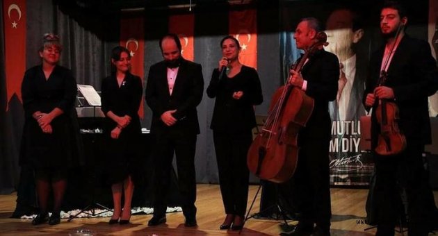 Başkan Sengel: "Atatürk'ü sanatla anıyoruz, anlıyoruz"