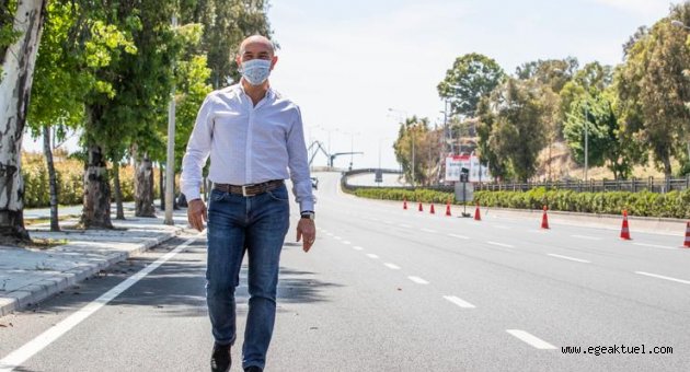 Başkan Soyer asfalt rekoru sözünü tutuyor
