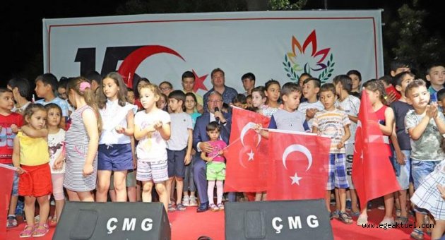 Bayındır'da 15 Temmuz etkinliği düzenlendi