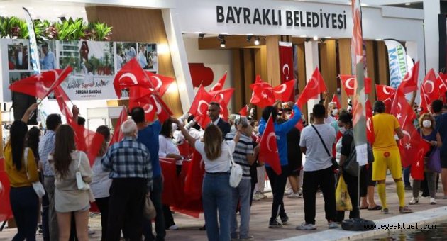 Bayraklı  Farkını Hissettirdi