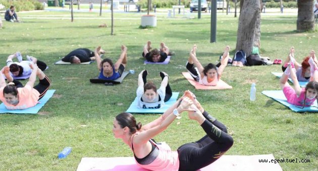 Bayraklı'da açık hava spor kursları başlıyor