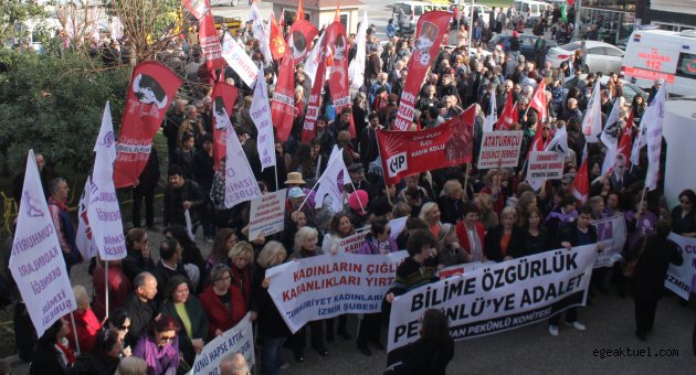 Binlerce Kişi Pekünlü’ye Adalet İçin Buluştu