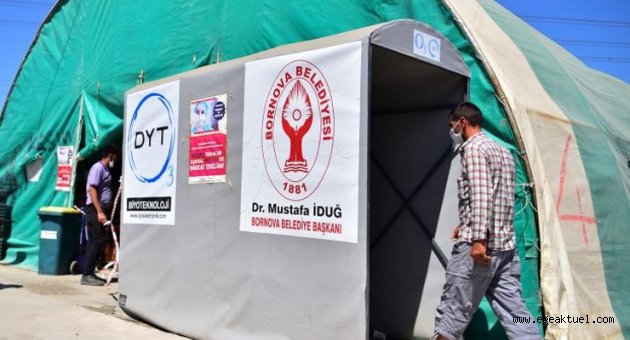 Bornova’da Kurban alanında önlemler tamam