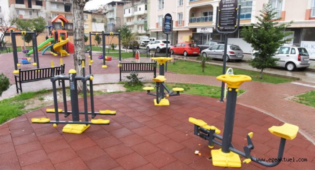 Bornova’da park hamlesi