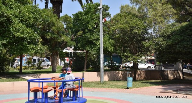 Bornova’nın parkları artık daha güvenli