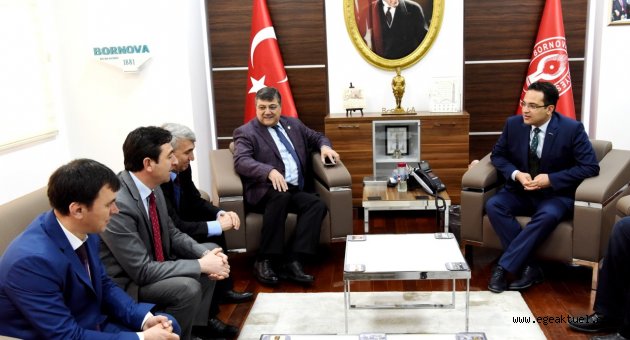 Bornova’ya kardeş ziyareti