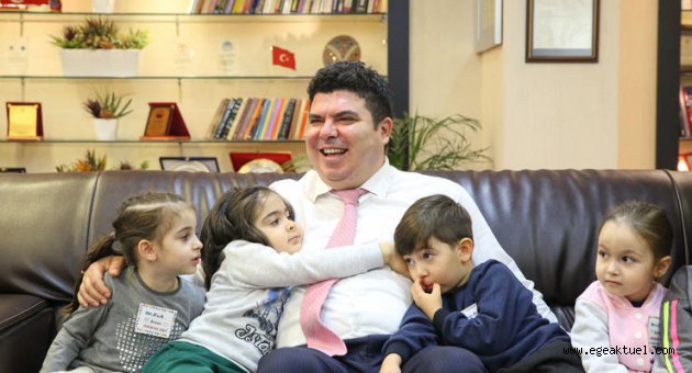 Buca’nın çocuklarından sevgi dolu ziyaret