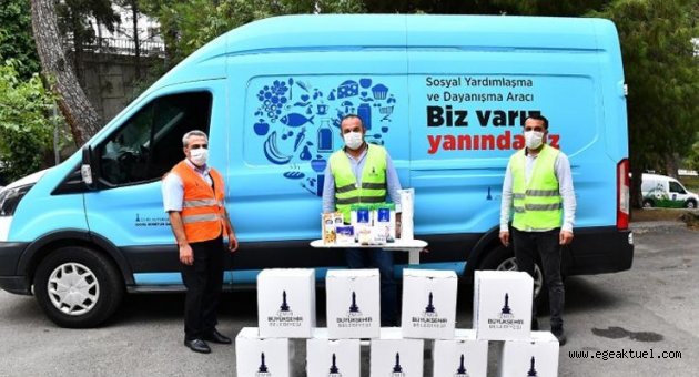 Büyükşehir taziye kolisi dağıtmaya başlıyor