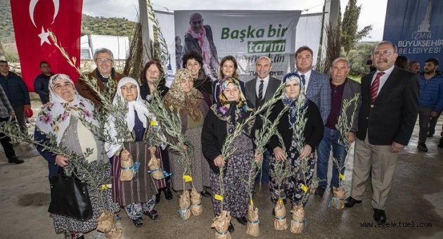 Büyükşehir'den üreticiye destek ürüne bereket
