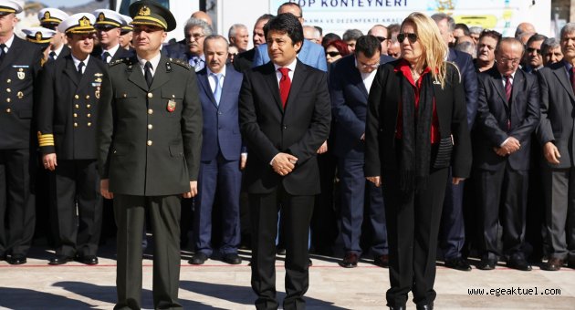  Çanakkale zaferi 102.yılında Urla’da kutlandı