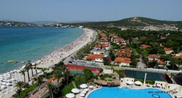 Çeşme, turizmde 2017 yılını artışla kapattı