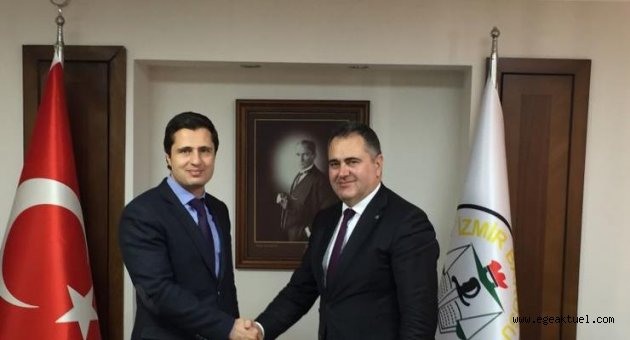 CHP İzmir'den Baroya anlamlı ziyaret