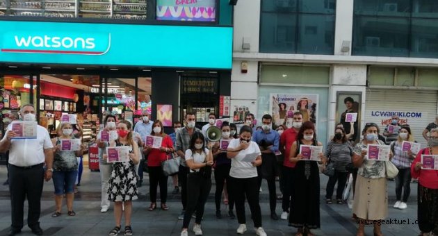 CHP Karşıyaka’dan kadın eylemi