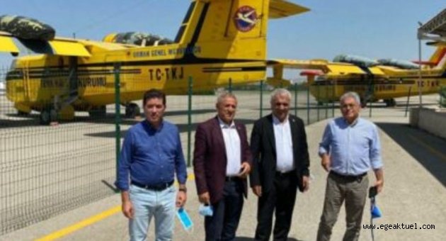 CHP’li vekiller o uçakları görüntüledi