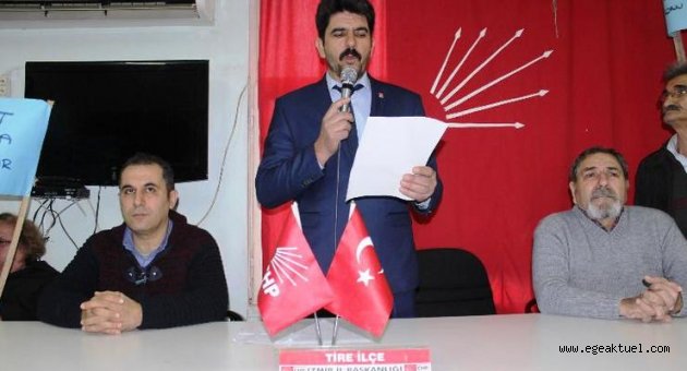 CHP Tire İlçe Başkanı kaza geçirdi