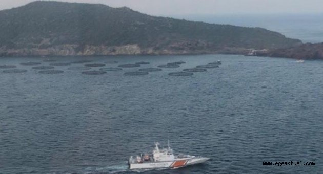 Dikili'de göçmen teknesi battı
