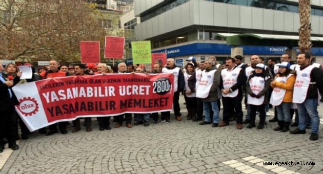 DİSK asgari ücret talebini açıkladı