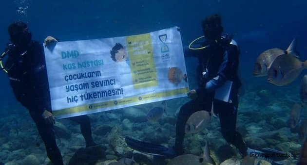 DMD hastası çocuklar için daldılar