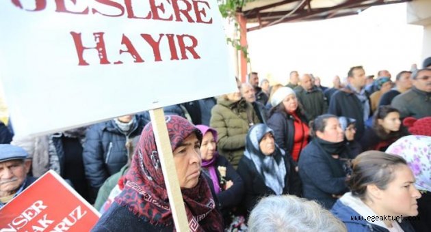 Doğa talanına karşı Efes Selçuk yaşama sahip çıkacak!