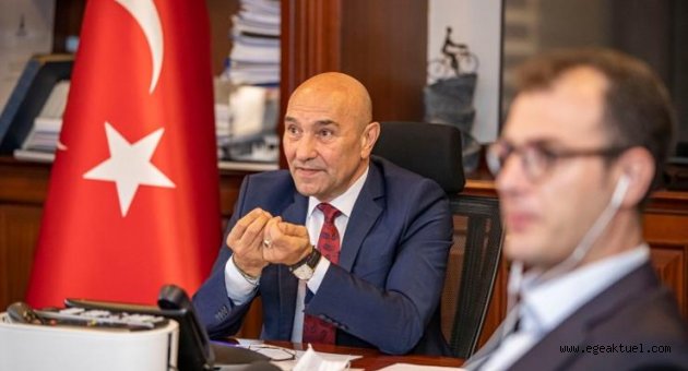 Dünyadan katılan tek belediye başkanı Tunç Soyer oldu