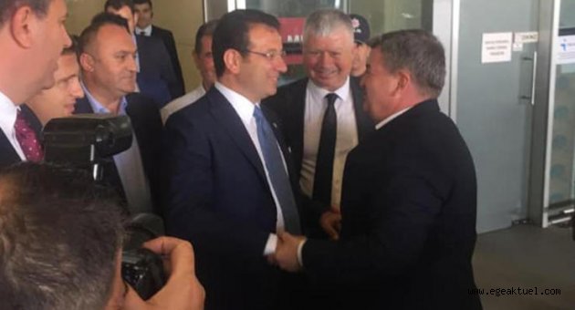 Ekrem İmamoğlu İzmir'e geldi! "O ruhla bugün buradayız"