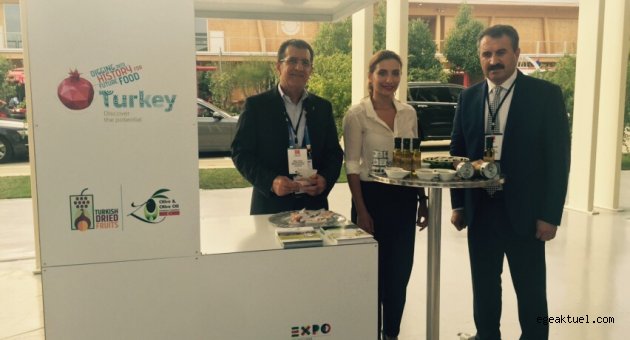 Enerji kaynağı kuru meyvelerimiz Milano Expo’da tanıtıldı