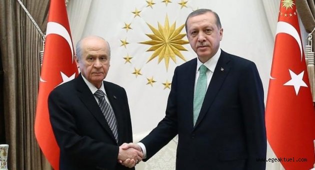 Erdoğan-Bahçeli görüşmesi sona erdi